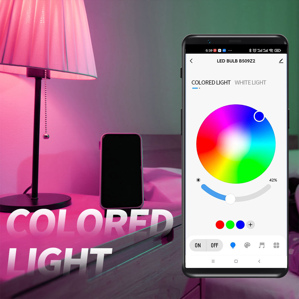 WiFi LED Smart Bulb Dimmable