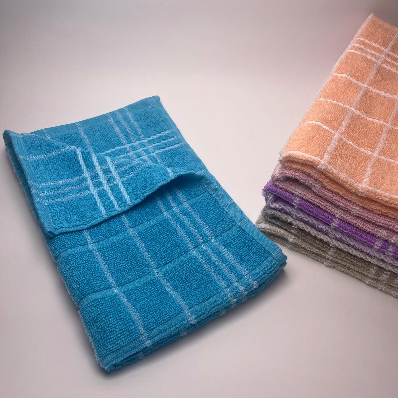 Set of 6 Cotton Kitchen Towels, Efficient Dish Drying Towels, Assorted Kitchen Towels