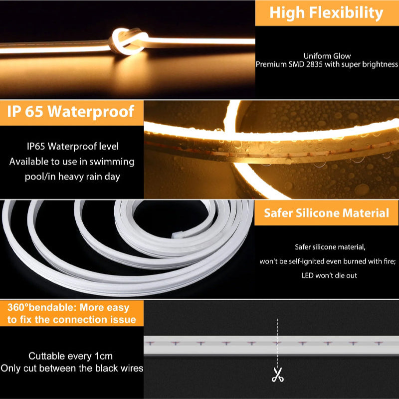 Silicone Flexible LED Strip Light