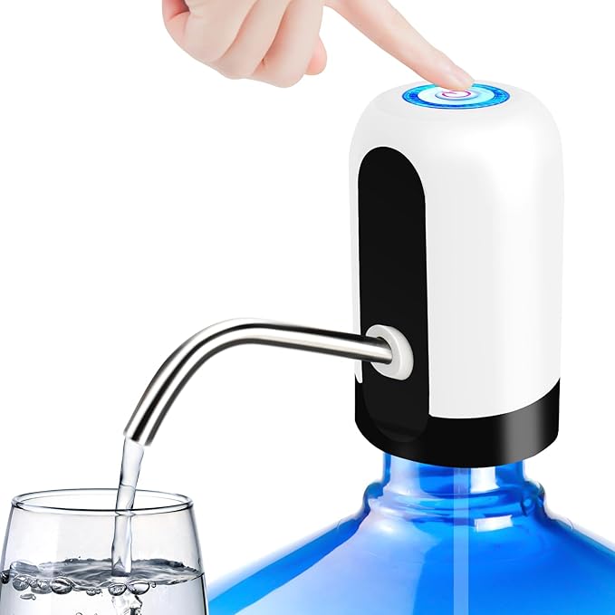 Automatic Water Dispenser Pump for Bottled Water – USB Rechargeable